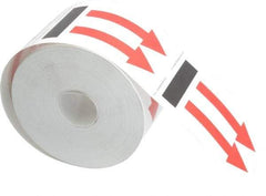 Made in USA - Arrows Shipping Label - 3" High x 4" Wide - Apex Tool & Supply