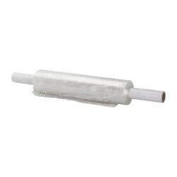 Stretch Associates - 15" x 1,000' 80 Gauge Clear Hand Held Stretch & Pallet Wrap with Extended Core - 80 Gauge, Clear - Apex Tool & Supply