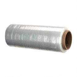 Stretch Associates - 12" x 1,500' 75 Gauge Clear Hand Held Stretch & Pallet Wrap for Use with Dispenser - 4 Piece, 75 Gauge, Clear - Apex Tool & Supply