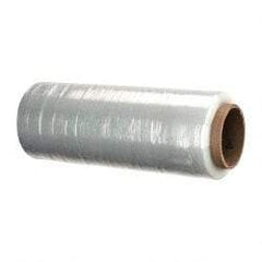 Stretch Associates - 12" x 1,500' 75 Gauge Clear Hand Held Stretch & Pallet Wrap for Use with Dispenser - 4 Piece, 75 Gauge, Clear - Apex Tool & Supply