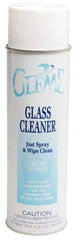 Made in USA - 20 oz Aerosol Fresh Glass Cleaner - Use on Glass Surfaces, Mirrors, Windows, Windshields - Apex Tool & Supply