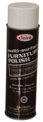 Made in USA - 20 Fluid Ounce Furniture Polish - Lemon Scent, Aerosol - Apex Tool & Supply