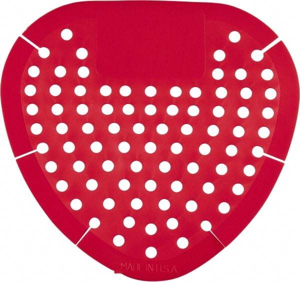 Fresh Products - Vinyl Urinal Screen - Red, Cherry Scent - Apex Tool & Supply