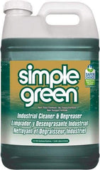 Simple Green - 2.5 Gal Bottle Cleaner/Degreaser - Liquid, Biodegradable, Concentrated, Unscented - Apex Tool & Supply