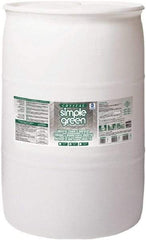 Simple Green - 55 Gal Drum Cleaner/Degreaser - Liquid, Biodegradable, Concentrated, Unscented - Apex Tool & Supply