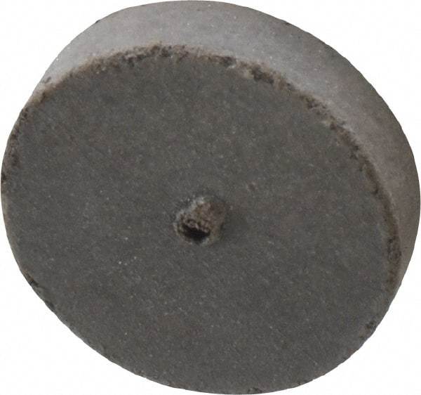Cratex - 7/8" Diam x 1/16" Hole x 3/16" Thick, Surface Grinding Wheel - Silicon Carbide, Medium Grade, 25,000 Max RPM, Rubber Bond, No Recess - Apex Tool & Supply