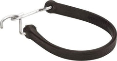 The Perfect Bungee - Heavy Duty Tie Down with S Hook - 18" OAL, Black - Apex Tool & Supply