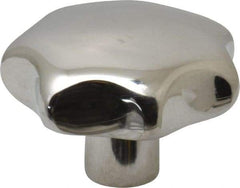 KIPP - 2.48" Head Diam, 7 Point Lobed Knob - 1/2-13 Hole, Stainless Steel - Apex Tool & Supply