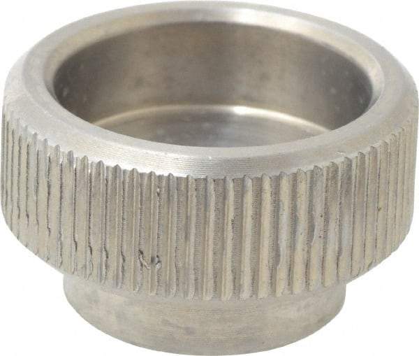 KIPP - 20mm Head, Knurled (Open Face) Knob - Tapped, Stainless Steel - Apex Tool & Supply