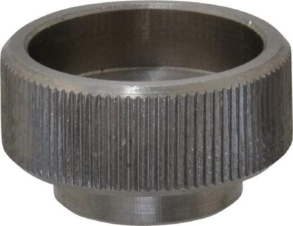 KIPP - 30mm Head, Knurled (Open Face) Knob - Tapped, Stainless Steel - Apex Tool & Supply