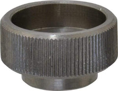 KIPP - 30mm Head, Knurled (Open Face) Knob - Tapped, Stainless Steel - Apex Tool & Supply