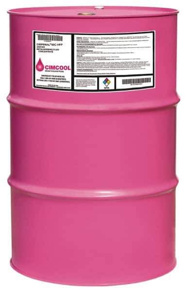 Cimcool - Cimstar 60C-HFP, 55 Gal Drum Cutting Fluid - Semisynthetic, For Boring, Drilling, Grinding, Milling, Reaming, Tapping, Turning - Apex Tool & Supply