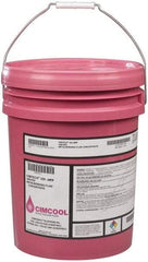 Cimcool - Cimtech 320-HFP, 5 Gal Pail Cutting & Grinding Fluid - Synthetic, For Boring, Drilling, Milling, Reaming, Tapping, Turning - Apex Tool & Supply