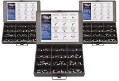 Value Collection - 36 Piece, Push to Connect Fitting Kit - Mixed Universal Threads, 1/2" Tube - Apex Tool & Supply
