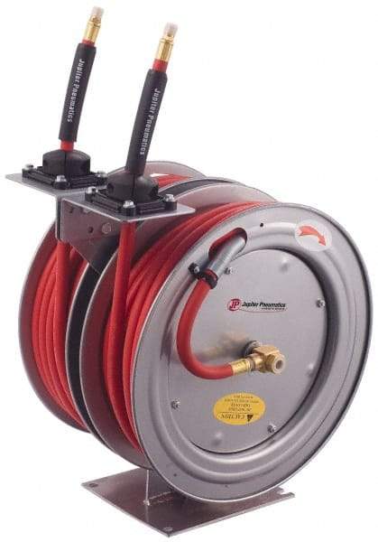 PRO-SOURCE - 50' Spring Retractable Hose Reel - 300 psi, Hose Included - Apex Tool & Supply
