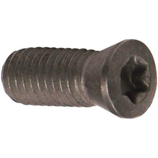 Emuge - Torx Insert Screw for Indexable Thread Mills - M5x11 Thread, For Use with Inserts - Apex Tool & Supply