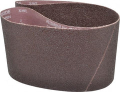 Norton - 6" Wide x 48" OAL, 36 Grit, Aluminum Oxide Abrasive Belt - Aluminum Oxide, Very Coarse, Coated, X Weighted Cloth Backing, Series R255 - Apex Tool & Supply