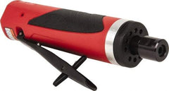 Sioux Tools - 1/4" Collet, Straight Handle, Straight Air Die Grinder - 18,000 RPM, Front Exhaust, 29.67 CFM, 1 hp, 6.21 bar, 1/4 NPT - Apex Tool & Supply