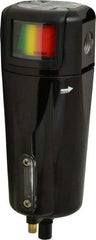 Parker - 63 CFM Oil, Dust, Water, Particulate Filter - 1/2" NPT, 250 psi, Auto Drain - Apex Tool & Supply