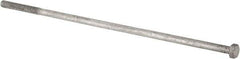 Value Collection - 7/8-9 Thread, 30" Length Under Head, Steel Hex Head Bolt - Hot Dipped Galvanized Coated, UNC Thread, ASTM A307, Grade 2 - Apex Tool & Supply