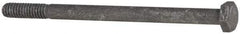 Value Collection - 1/4-20 Thread, 4" Length Under Head, Steel Hex Head Bolt - Hot Dipped Galvanized Coated, UNC Thread, ASTM A307, Grade 2 - Apex Tool & Supply