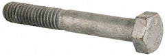 Value Collection - 5/16-18 Thread, 2-1/4" Length Under Head, Steel Hex Head Bolt - Hot Dipped Galvanized Coated, UNC Thread, ASTM A307, Grade 2 - Apex Tool & Supply