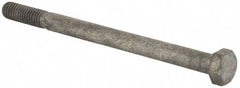 Value Collection - 5/16-18 Thread, 4-1/2" Length Under Head, Steel Hex Head Bolt - Hot Dipped Galvanized Coated, UNC Thread, ASTM A307, Grade 2 - Apex Tool & Supply