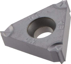Iscar - 16ER External Right Hand 24 UN Laydown Threading Insert - Grade IC908, TiAlN Coated Carbide, 9.53mm Inscribed Circle - Apex Tool & Supply