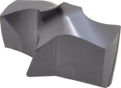 Kennametal - Series KSEM, 19.27mm Diam Grade KC7320 140° Replaceable Drill Tip - Carbide, AlTiN Finish, 2 Seat Size - Apex Tool & Supply
