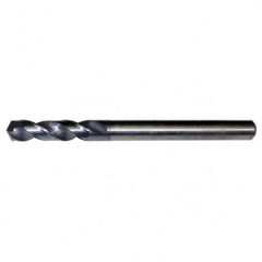 #11 RHS / RHC HSS-CO 8% (M42) 135 Degree Split Point Q-AMD Aircraft Maintenance Short Flute Jobber Drill - TiCN - Apex Tool & Supply