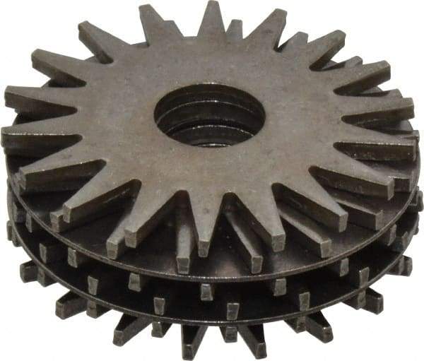 Desmond - 2-3/8" Diam Dresser Replacement Cutter Set - 5/8" Hole, 0.83" Face, For Grinding Wheels 16 to 32" Max Diam, Fits Dresser 11510 - Apex Tool & Supply