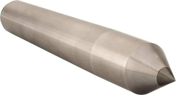 Riten - 2" Head Diam, Carbide-Tipped Steel Standard Point Solid Dead Center - Jarno 16 Taper, 2" Point Diam, 3" Point Length, 12" OAL - Apex Tool & Supply