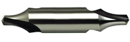 3.15mm x 60mm OAL 60/120° HSS LH Center Drill-Form B DIN 333 - Apex Tool & Supply