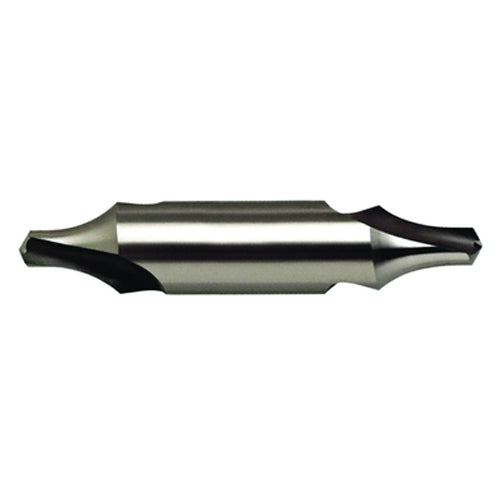#14 × 54 mm OAL 60 Degree HSS Center Drill Form B Bright - Apex Tool & Supply