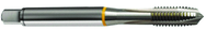 M1.4x0.30 6H 2-Flute Cobalt Yellow Ring Spiral Point Plug Tap-Bright - Apex Tool & Supply