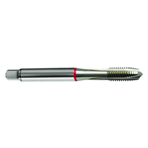 M2.5 x .45 3FL 6H Cobalt Spiral Point Plug Red Ring Tap-Bright FORM-B - Apex Tool & Supply