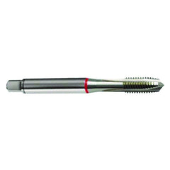 M4 x .70 3FL 6H Cobalt Spiral Point Plug Red Ring Tap-Bright FORM-B - Apex Tool & Supply