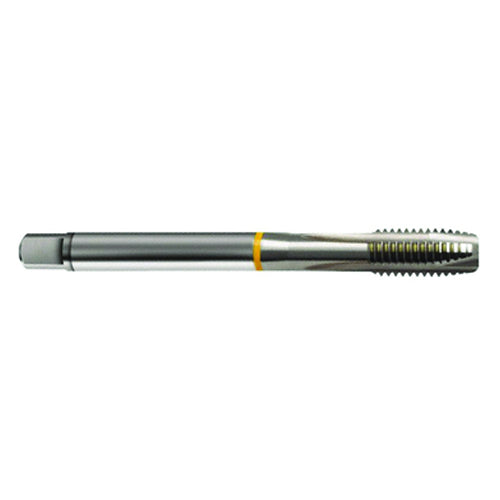 M3.5 × 0.6 3FL 6H Cobalt Spiral Point Plug Yellow Ring Tap-Bright FORM-B DIN 376 - Apex Tool & Supply