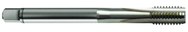 M6x0.50 6H 3-Flute Cobalt Yellow Ring Semi-Bottoming 40 degree Spiral Flute Tap-Bright - Apex Tool & Supply