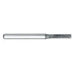 ‎SD-42 -3mm × 3mm LOC × 6mm Shank × 50mm OAL Ball Shape Carbide Medium Right Hand Spiral Burr - Apex Tool & Supply