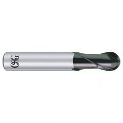 1/8" Dia. - 2" OAL - Carbide - Ball End HP End Mill-2 FL - Apex Tool & Supply