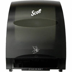 Kimberly-Clark Professional - Hands Free, Metal/Plastic Paper Towel Dispenser - 15.761" High x 12.7" Wide x 9.572" Deep, Smoke (Color) - Apex Tool & Supply