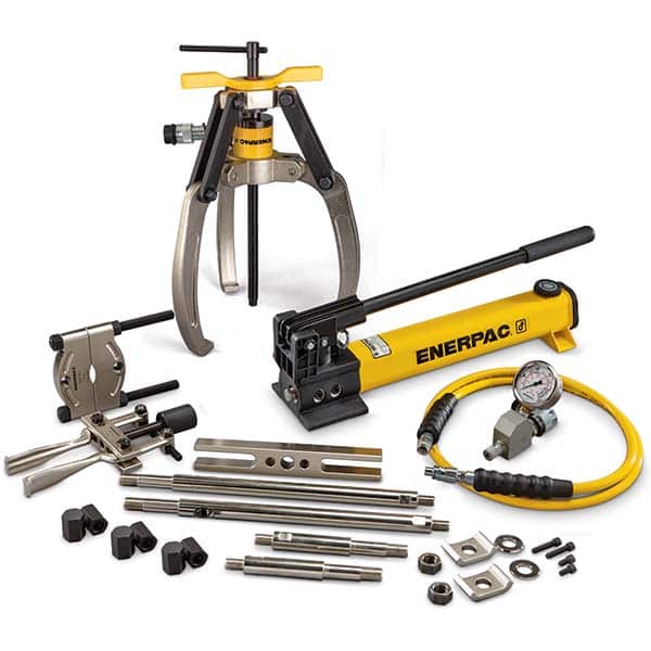 Enerpac - Puller & Separator Sets Type: Hydraulic Puller Set Maximum Spread (Inch): 3.3125 - Apex Tool & Supply