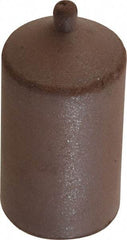 Cratex - 1" Max Diam x 1-3/4" Long, Cone, Rubberized Point - Fine Grade, Silicon Carbide, 1/4" Arbor Hole, Unmounted - Apex Tool & Supply