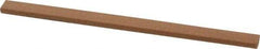 Norton - 4" Long x 5/16" Diam Aluminum Oxide Sharpening Stone - Half Round, Medium Grade - Apex Tool & Supply