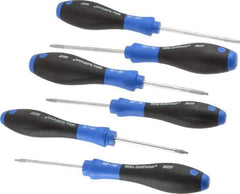 Wiha - 6 Piece TorxPlus Screwdriver Set - Bit Sizes: Torx IP6, IP7, IP8, IP9, IP10 & IP15 - Apex Tool & Supply