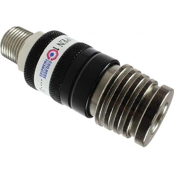 Coilhose Pneumatics - Pneumatic Hose Fittings & Couplings Type: Safety Coupler Thread Size: 3/8 - Apex Tool & Supply