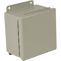 Wiegmann - NEMA 12 Steel Standard Enclosure with Continuous Hinge Cover - Apex Tool & Supply