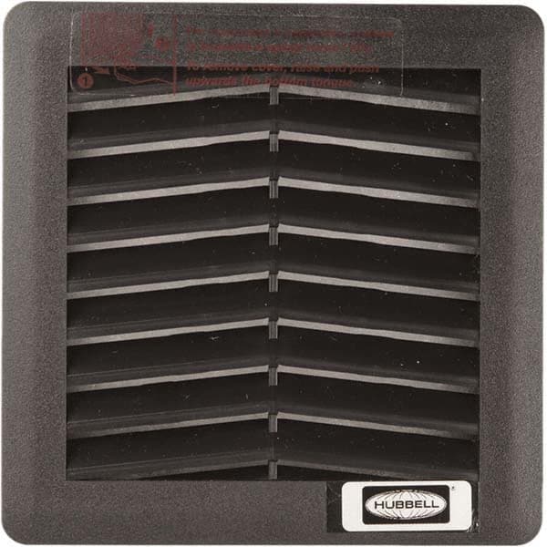Wiegmann - Filtered Enclosure Cooling Blowers & Accessories Accessory Type: Exhaust Grille Overall Width/Diameter (Inch): 6 - Apex Tool & Supply