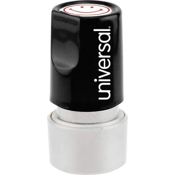 UNIVERSAL - Pre-inked Stock Stamps Type: Message Message: SMILEY FACE (ICON) - Apex Tool & Supply
